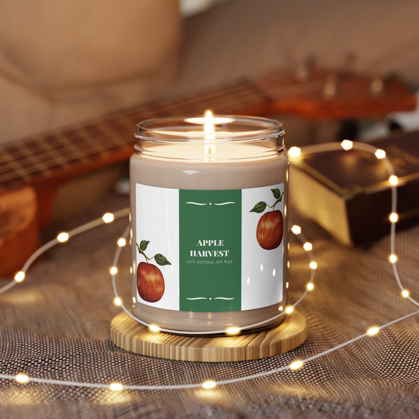 Apple Harvest Scented Soy Candle, 9oz