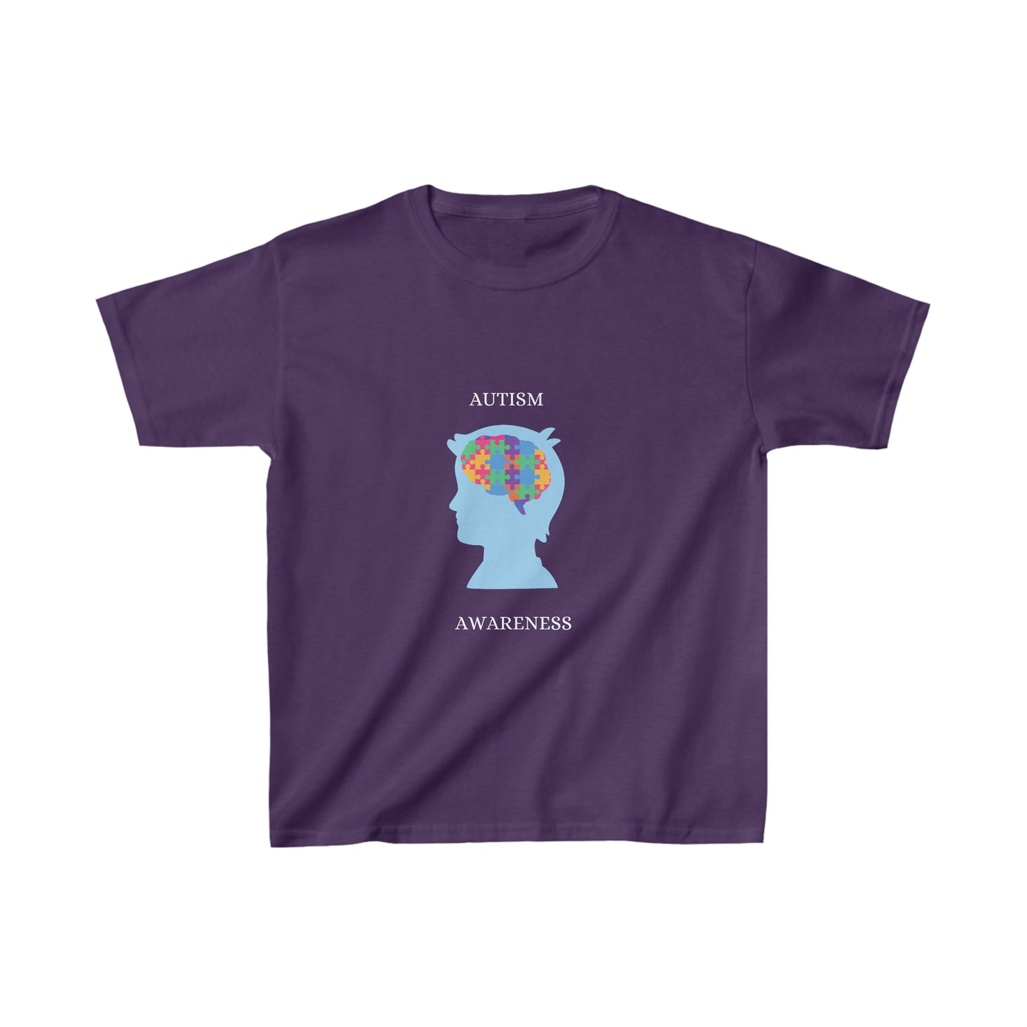 Autism Awareness Kids Heavy Cotton Tee